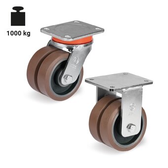 TR-58GH-EEGMHD-Ruedas con soportes electrosoldados dobles